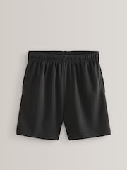 Black 2 Pack Sports Shorts (3-16yrs) - Image 2 of 4