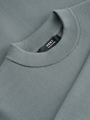 Mineral Grey Crew Neck Knitted Jumper (3-16yrs) - Image 3 of 3