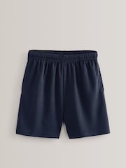 Black/Navy 2 Pack Sports Shorts (3-16yrs) - Image 3 of 10