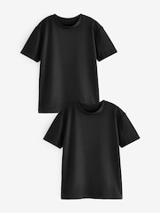 Black 2 Pack Sports T-Shirt (3-16yrs) - Image 1 of 5