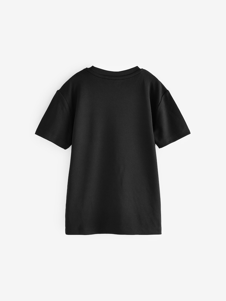 Noir - T-shirt de sport (3-16ans) - Image 3 of 5