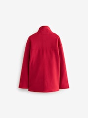 Red Zip-Up Fleece Jacket With Pockets (3-16yrs) - Image 2 of 3