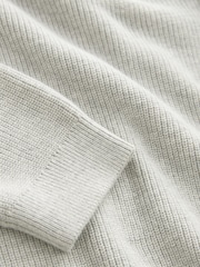 Grey Without Stag 100% Cotton Crew Neck Knitted Jumper (3-16yrs) - Image 3 of 3
