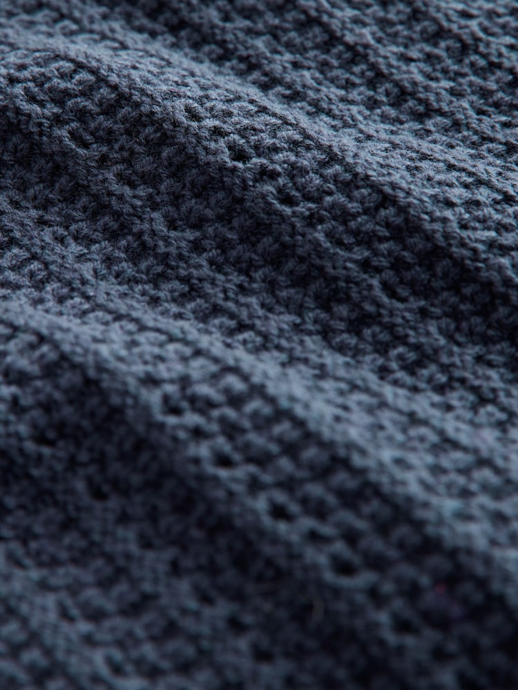 Navy Knitted Jumper (3-16yrs) - Image 4 of 4