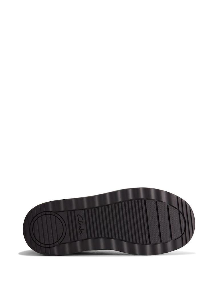 Clarks Black Standard Fit (F) Leather Daze Loop Shoes - Image 7 of 7