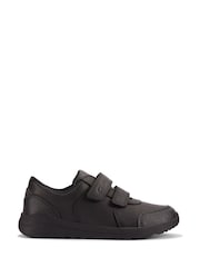 Clarks Black Wide Fit (G) Leather Daze Step Shoes - Image 1 of 7