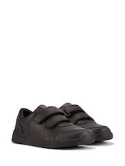 Clarks Black Wide Fit (G) Leather Daze Step Shoes - Image 4 of 7