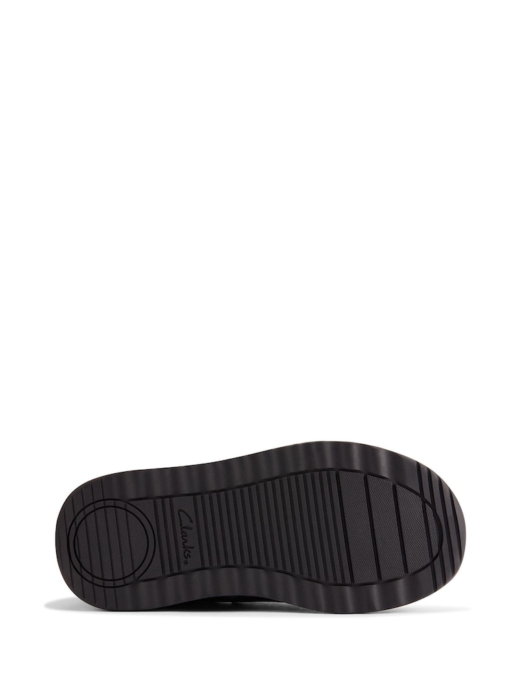 Clarks Black Wide Fit (G) Leather Daze Step Shoes - Image 7 of 7