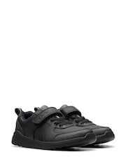 Clarks Black Standard Fit (F) Leather Daze Bright Shoes - Image 4 of 7