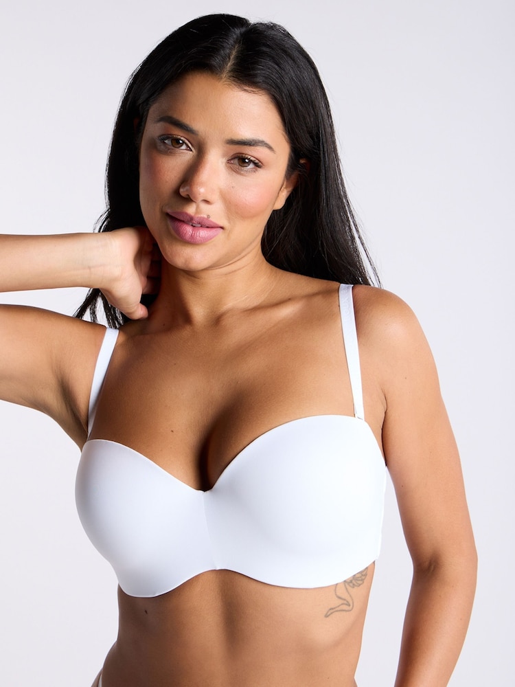 Boux Avenue White Strapless Bra - Image 2 of 7