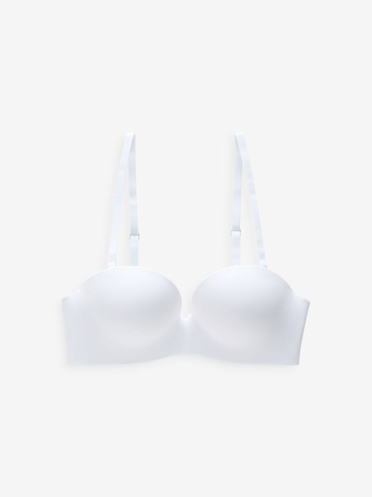 Boux Avenue White Strapless Bra - Image 7 of 7