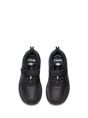 Clarks Black Wide Fit (G) Leather Daze Bright Shoes - Image 5 of 6