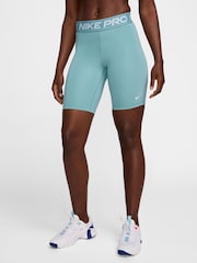 Nike Blue Pro 365 8" Shorts - Image 1 of 6