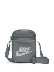 Nike Grey Small Heritage Crossbody Bag (1L) - Image 1 of 10