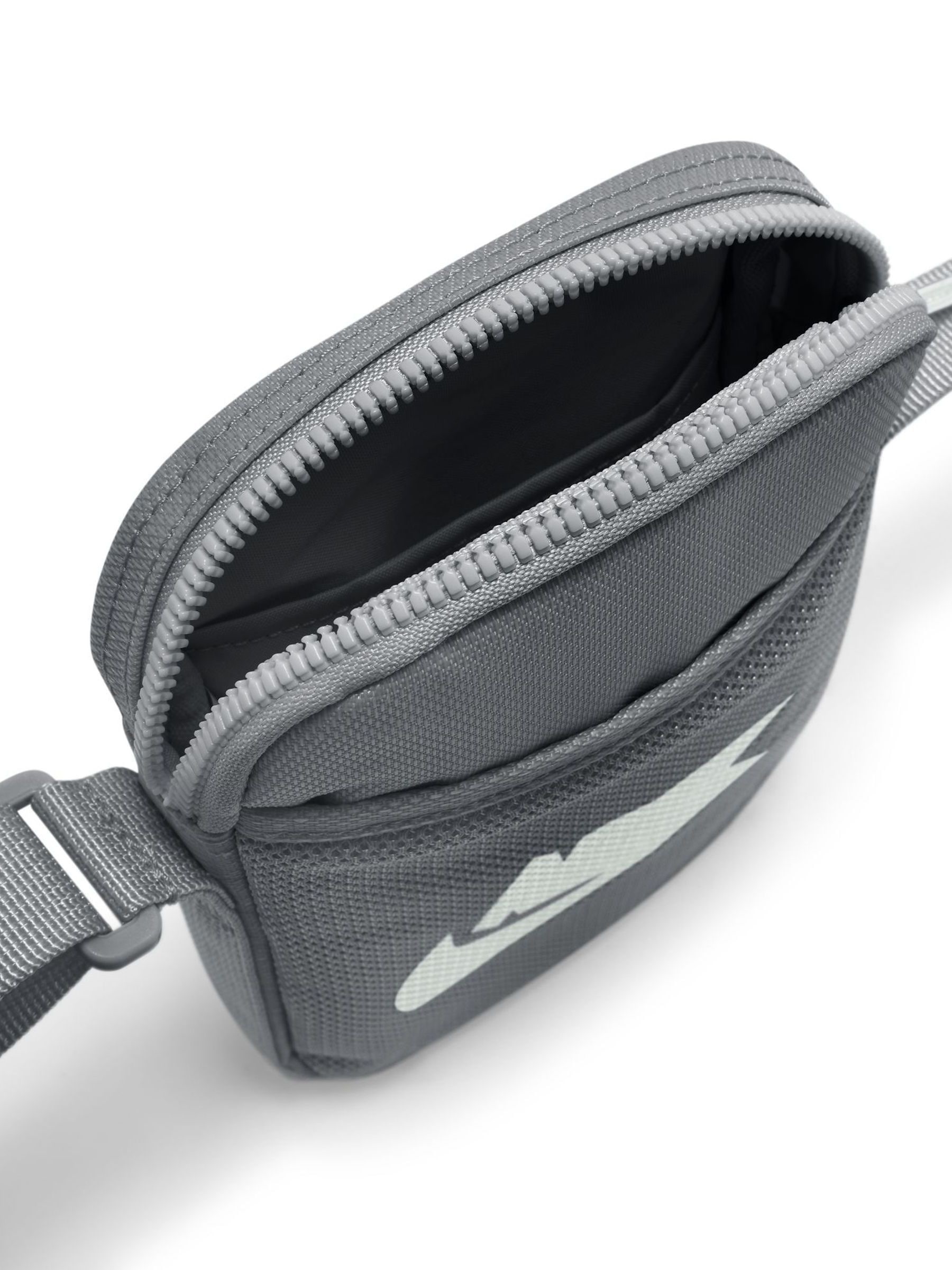 Nike Grey Small Heritage Crossbody Bag 1L