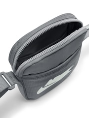 Nike Grey Small Heritage Crossbody Bag (1L) - Image 4 of 10