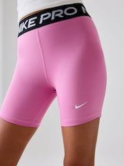 Nike Pink 3 Inch Dri-FIT Pro Shorts - Image 1 of 5