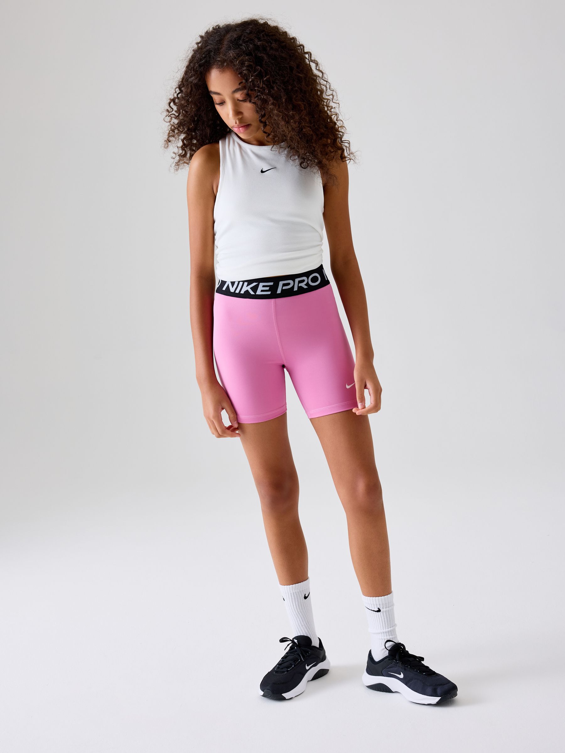 Buy Nike Pink 3 Inch Dri FIT Pro Shorts From The Next UK Online Shop buy-nike-pink-3-inch-dri-fit-pro-shorts-from-the-next-uk-online-shop