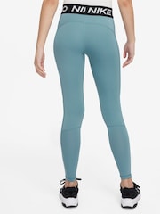 Nike Turquoise Dri-FIT High Waisted Pro Leggings - Image 2 of 5