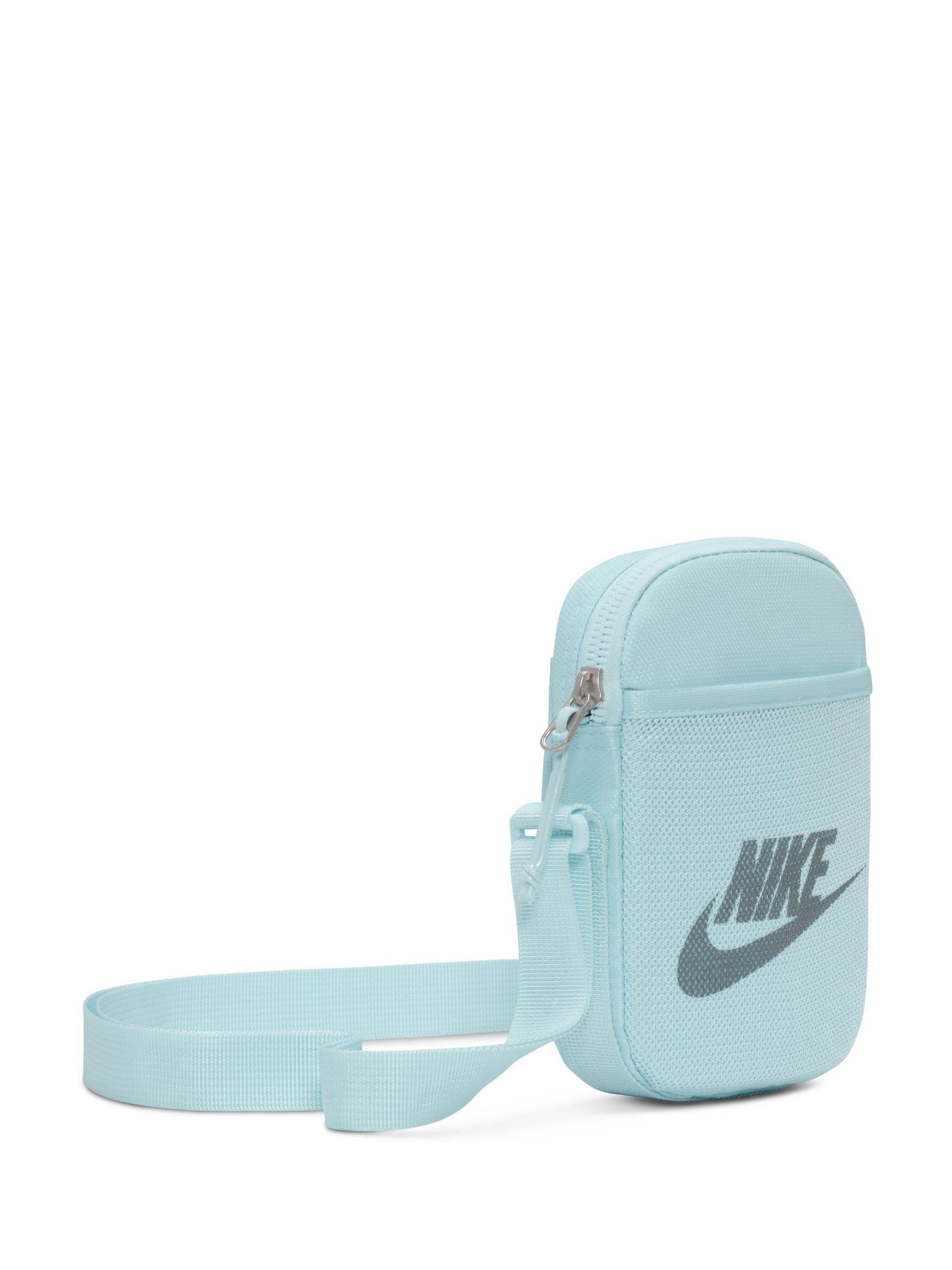 nike heritage flight bag in blue