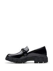 Clarks Black Patent Standard Fit (F) Leather Evyn Walk Shoes - Image 2 of 8