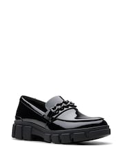 Clarks Black Patent Standard Fit (F) Leather Evyn Walk Shoes - Image 3 of 8