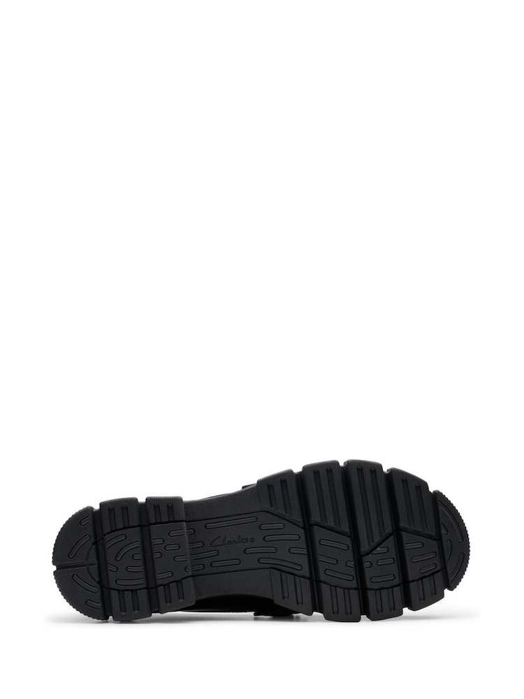 Clarks Black Patent Standard Fit (F) Leather Evyn Walk Shoes - Image 7 of 8
