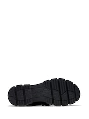 Clarks Black Leather Standard Fit (F) Leather Evyn Walk Shoes - Image 6 of 7