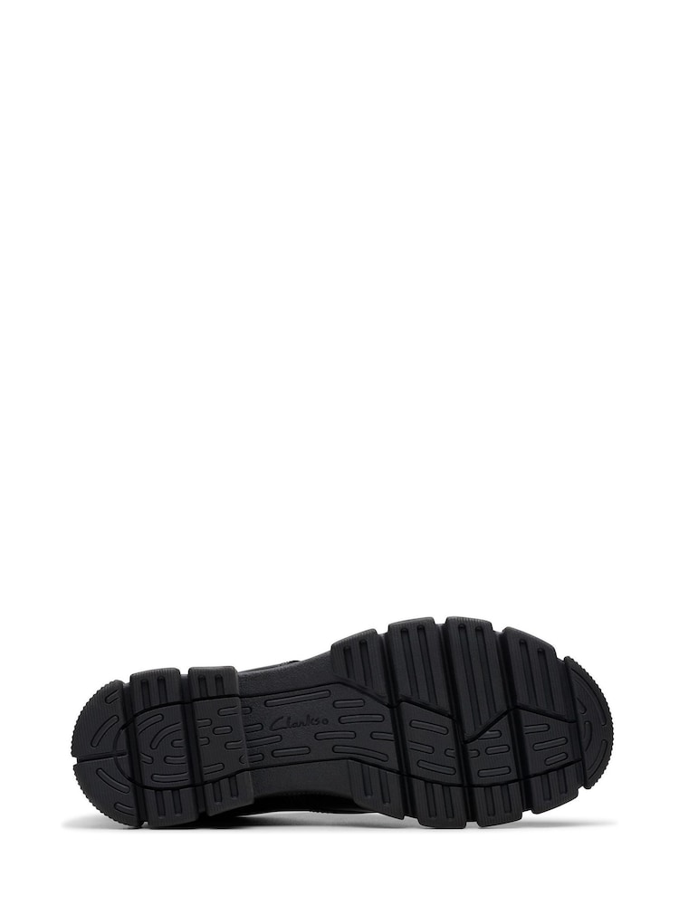 Clarks Black Standard Fit (F) Patent Evyn Lace Shoes - Image 7 of 7