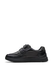 Clarks Black Standard Fit (F) Leather Keelan Flare Shoes - Image 2 of 6