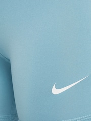 Nike Turquoise 3 Inch Dri-FIT Pro Shorts - Image 6 of 6