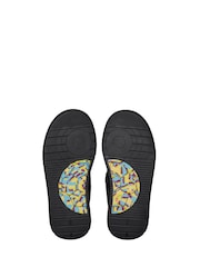Clarks Black Standard Fit (F) Leather Laser Track Shoes - Image 6 of 7