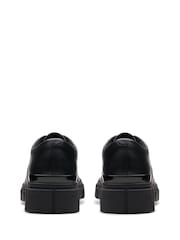 Clarks Black Standard Fit (F) Leather Evyn Lace Shoes - Image 2 of 7