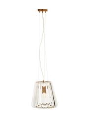 Interiors by Premier Gold Kensington Townhouse 3 Bulb Pendant Light - Image 3 of 6