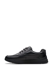 Clarks Black Standard Fit (F) Leather Keelan Flare Shoes - Image 2 of 7