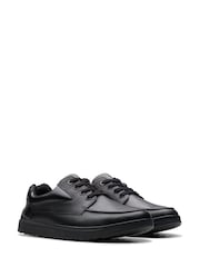 Clarks Black Standard Fit (F) Leather Keelan Flare Shoes - Image 4 of 7