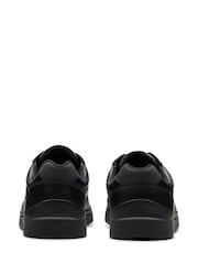 Clarks Black Standard Fit (F) Leather Keelan Flare Shoes - Image 5 of 7