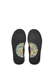 Clarks Black Wide Fit (G) Leather Laser Track Shoes - Image 7 of 8