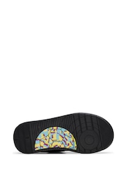 Clarks Black Wide Fit (G) Leather Laser Track Shoes - Image 8 of 8