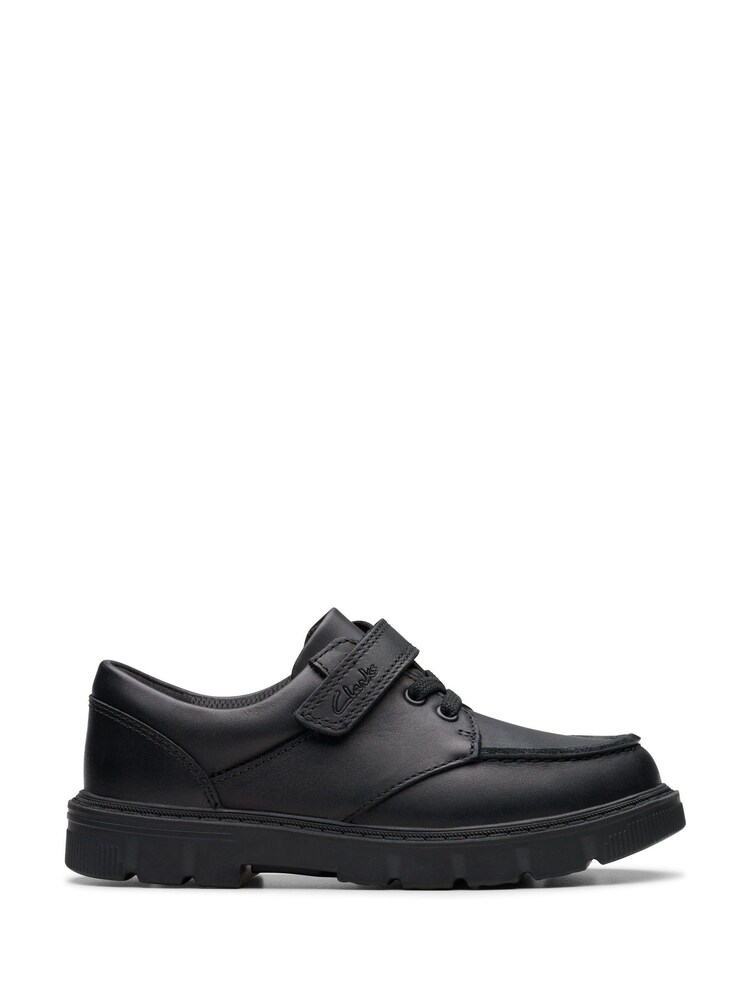 Clarks Leather Lorcam Edge Shoes - Image 1 of 7