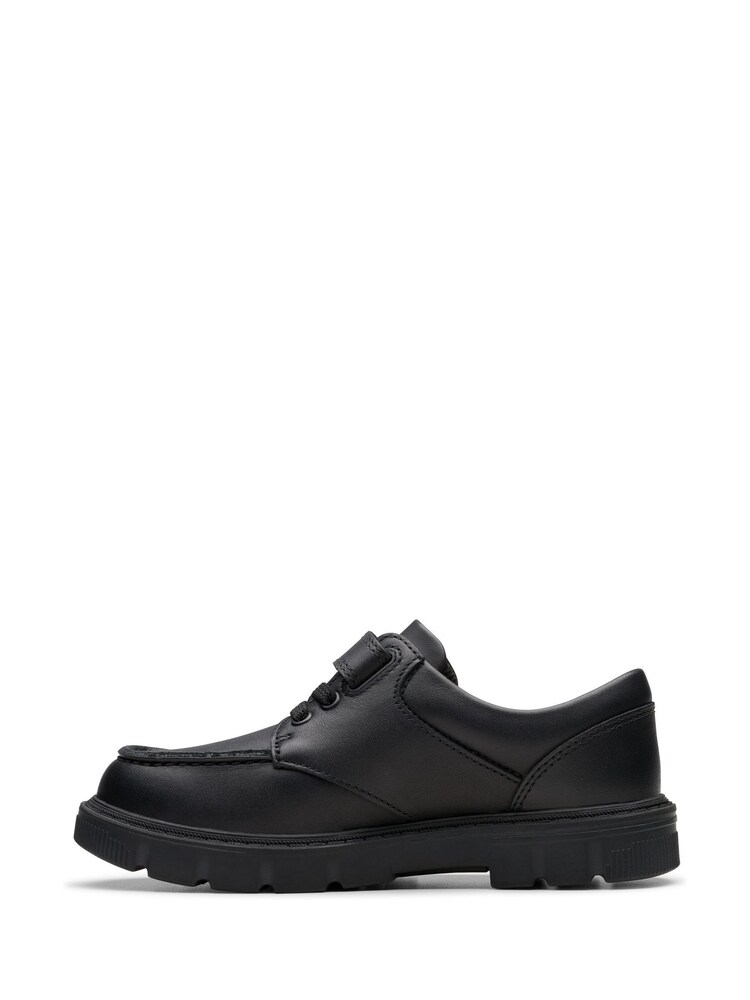 Clarks Leather Lorcam Edge Shoes - Image 2 of 7