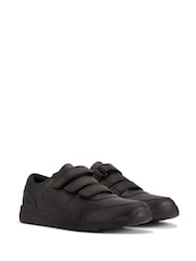 Clarks Black Standard Fit (F) Leather Daze Step 2 Shoes - Image 4 of 7