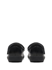 Clarks Black Standard Fit (F) Younger Girls Etch Pure Shoes - Image 6 of 8