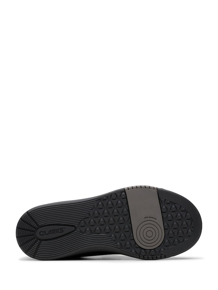 Clarks Black Standard Fit (F) Leather Urban Bright Shoes - Image 7 of 7