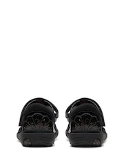 Clarks Black Standard Fit (F) Patent Relda Gem Shoes - Image 2 of 8