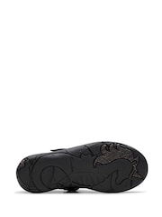 Clarks Black Standard Fit (F) Patent Relda Gem Shoes - Image 3 of 8