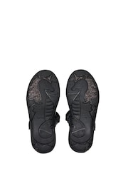 Clarks Black Standard Fit (F) Patent Relda Gem Shoes - Image 8 of 8