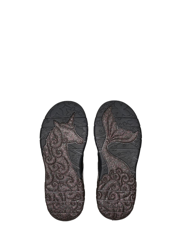 Clarks Black Wide Fit (G) Tidal Flare Shoes - Image 7 of 7