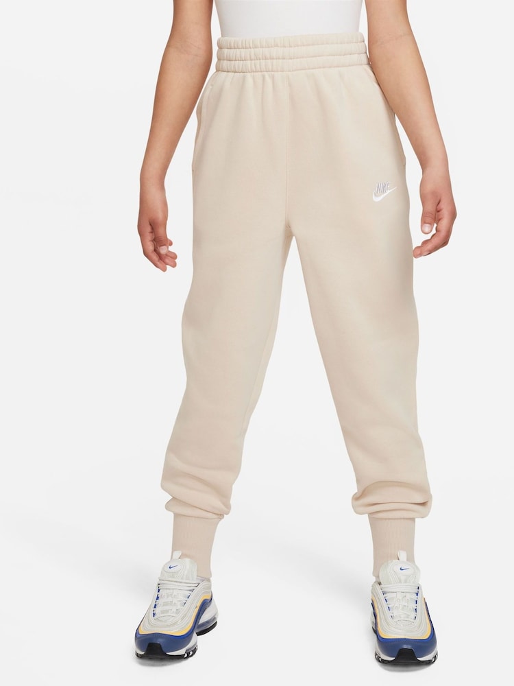Nike Sanddrift Club Fleece HighWaisted Fitted Joggers - Image 1 of 6