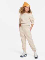 Nike Sanddrift Club Fleece HighWaisted Fitted Joggers - Image 6 of 6